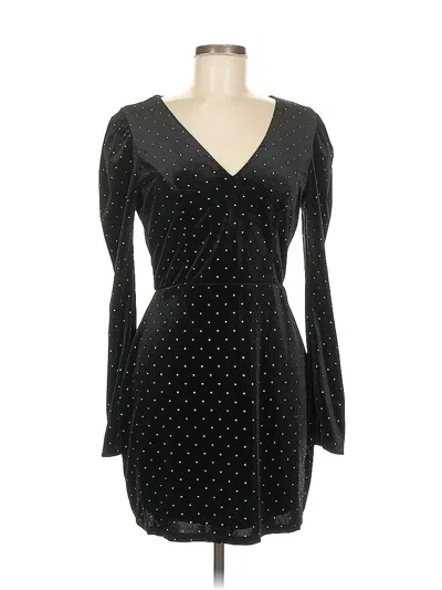 Pre-owned Mi Ami Cocktail Dress In Black