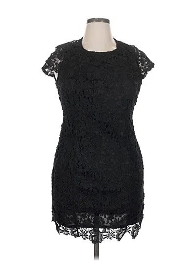 Pre-owned Mi Ami Cocktail Dress In Black