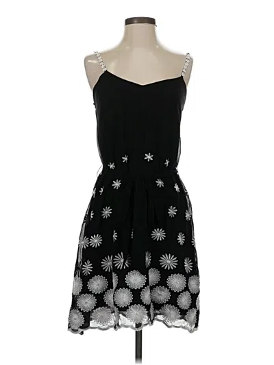 Pre-owned Mi Ami Cocktail Dress In Black