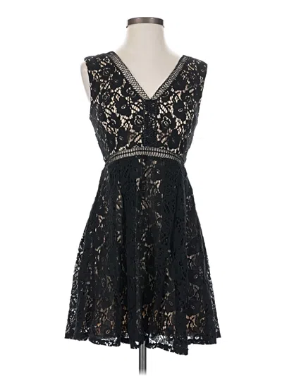 Pre-owned Mi Ami Cocktail Dress In Black