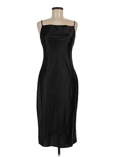 Pre-owned Mi Ami Cocktail Dress In Black