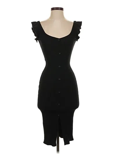 Pre-owned Mi Ami Cocktail Dress In Black