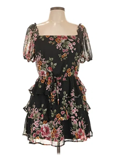 Pre-owned Mi Ami Cocktail Dress In Black