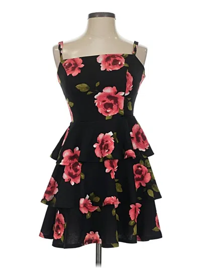 Pre-owned Mi Ami Cocktail Dress In Black