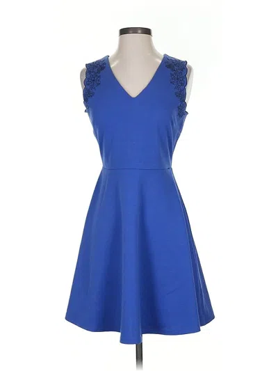 Pre-owned Mi Ami Cocktail Dress In Blue