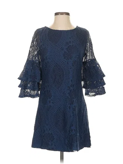 Pre-owned Mi Ami Cocktail Dress In Blue