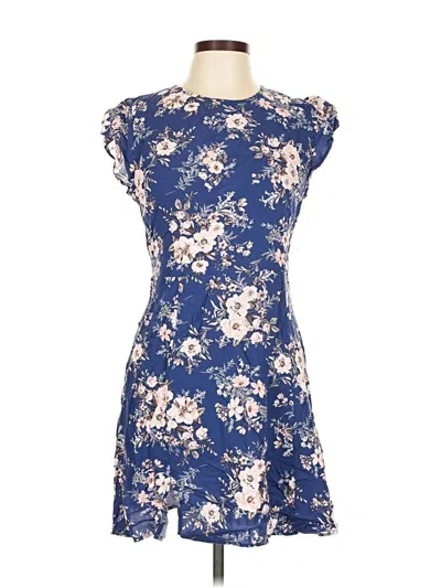 Pre-owned Mi Ami Cocktail Dress In Blue