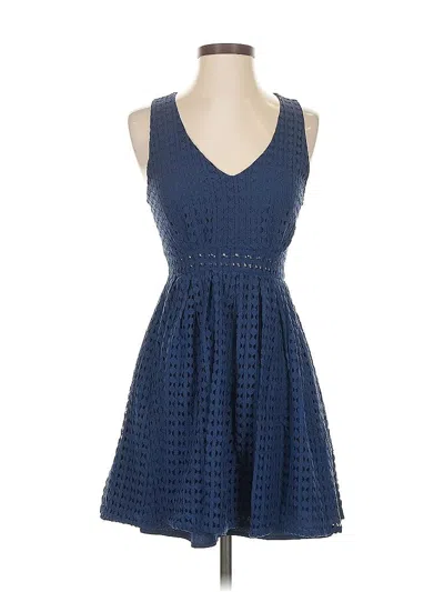 Pre-owned Mi Ami Cocktail Dress In Blue