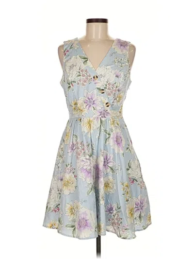 Pre-owned Mi Ami Cocktail Dress In Blue