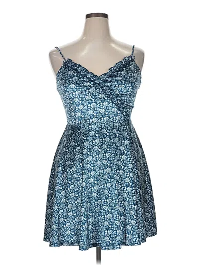 Pre-owned Mi Ami Cocktail Dress In Blue
