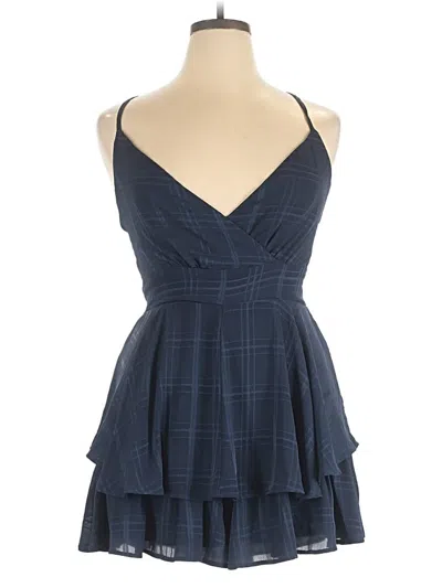 Pre-owned Mi Ami Cocktail Dress In Blue