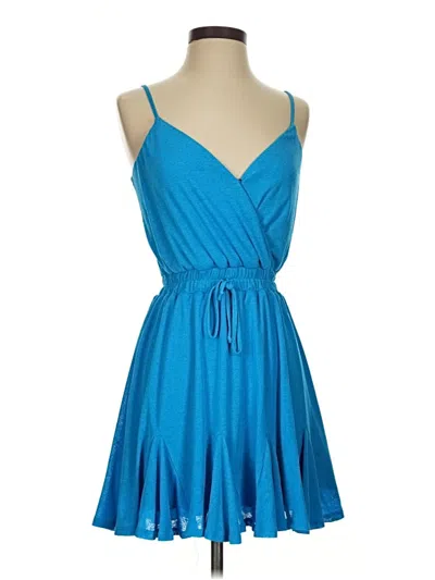 Pre-owned Mi Ami Cocktail Dress In Blue