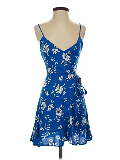 Pre-owned Mi Ami Cocktail Dress In Blue