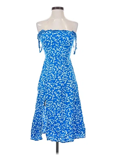 Pre-owned Mi Ami Cocktail Dress In Blue