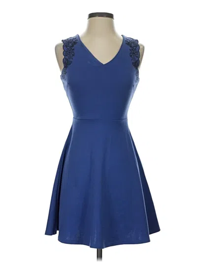 Pre-owned Mi Ami Cocktail Dress In Blue