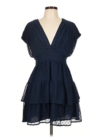 Pre-owned Mi Ami Cocktail Dress In Blue