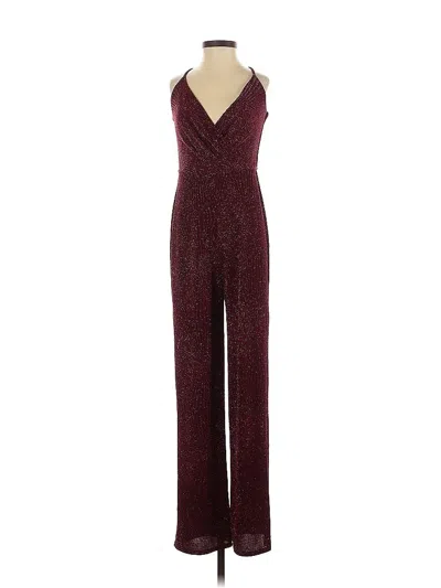 Pre-owned Mi Ami Cocktail Dress In Burgundy