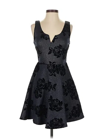 Pre-owned Mi Ami Cocktail Dress In Gray