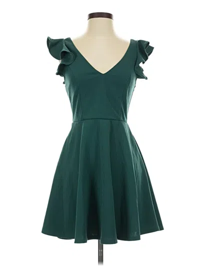 Pre-owned Mi Ami Cocktail Dress In Green