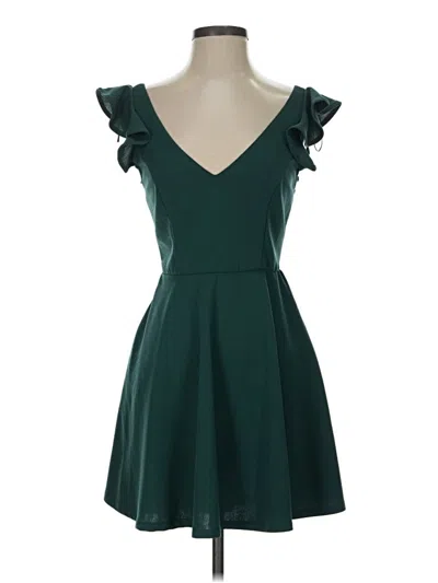 Pre-owned Mi Ami Cocktail Dress In Green