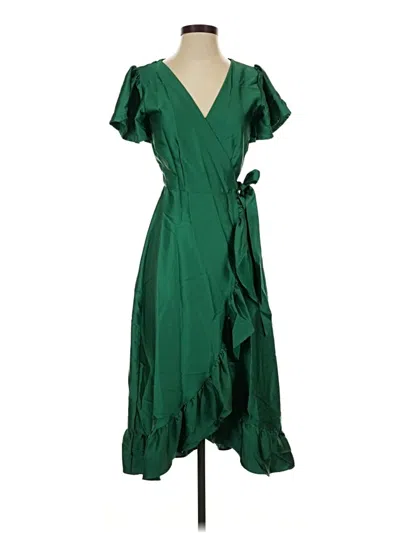 Pre-owned Mi Ami Cocktail Dress In Green