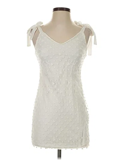 Pre-owned Mi Ami Cocktail Dress In Ivory