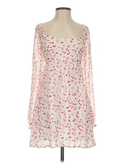 Pre-owned Mi Ami Cocktail Dress In Ivory