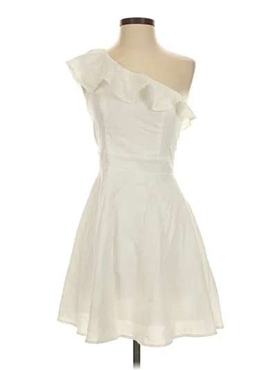 Pre-owned Mi Ami Cocktail Dress In Ivory