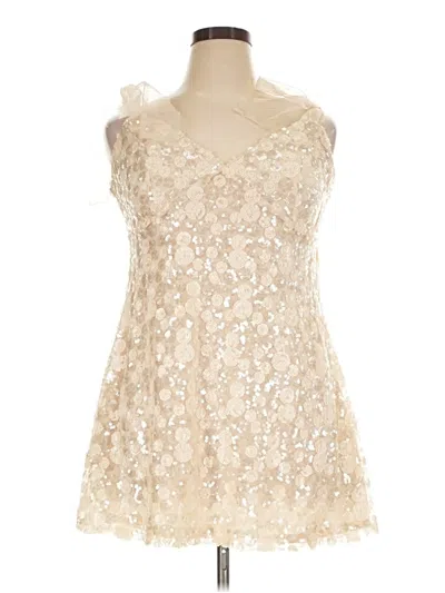 Pre-owned Mi Ami Cocktail Dress In Ivory