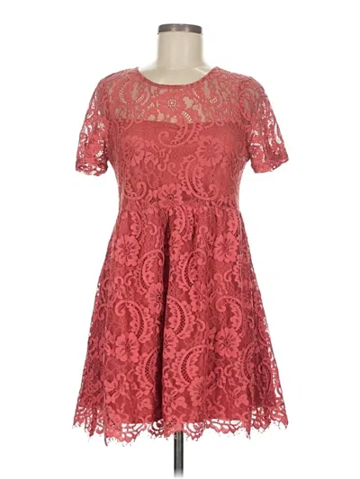 Pre-owned Mi Ami Cocktail Dress In Orange