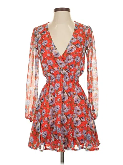 Pre-owned Mi Ami Cocktail Dress In Orange