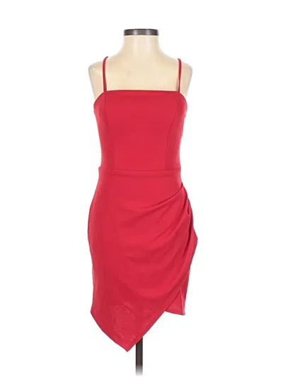Pre-owned Mi Ami Cocktail Dress In Red