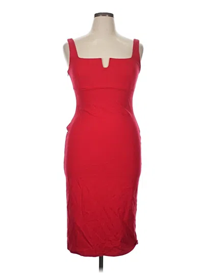 Pre-owned Mi Ami Cocktail Dress In Red