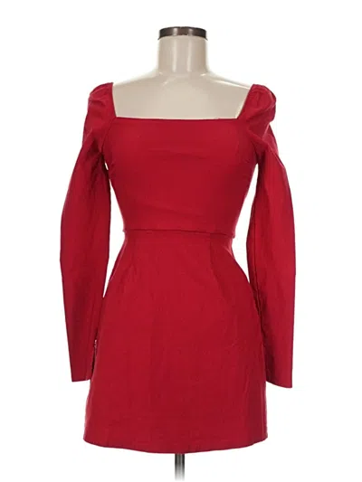 Pre-owned Mi Ami Cocktail Dress In Red