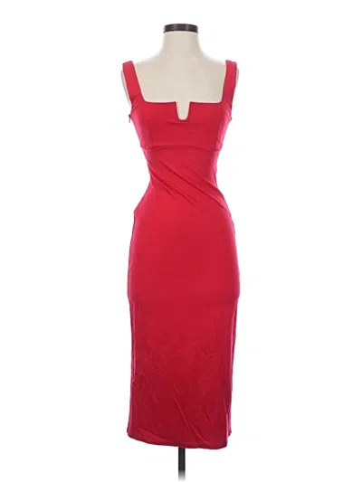 Pre-owned Mi Ami Cocktail Dress In Red
