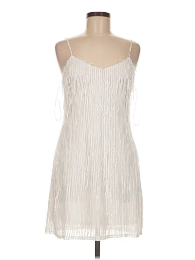 Pre-owned Mi Ami Cocktail Dress In Silver