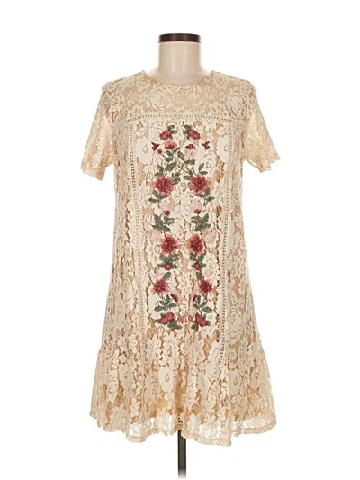 Pre-owned Mi Ami Cocktail Dress In White