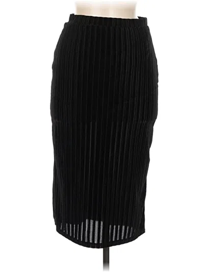 Pre-owned Mi Ami Formal Skirt In Black
