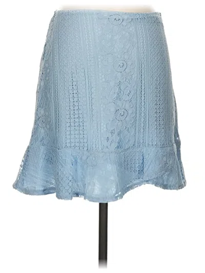 Pre-owned Mi Ami Formal Skirt In Blue