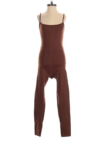 Pre-owned Mi Ami Jumpsuit In Brown