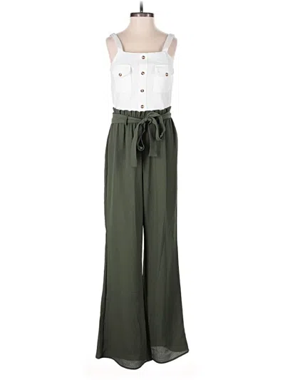 Pre-owned Mi Ami Jumpsuit In Green