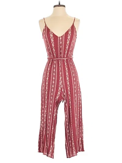 Pre-owned Mi Ami Jumpsuit In Red