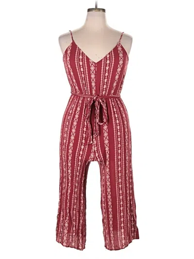 Pre-owned Mi Ami Jumpsuit In Red