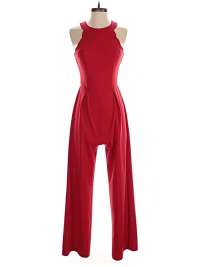 Pre-owned Mi Ami Jumpsuit In Red