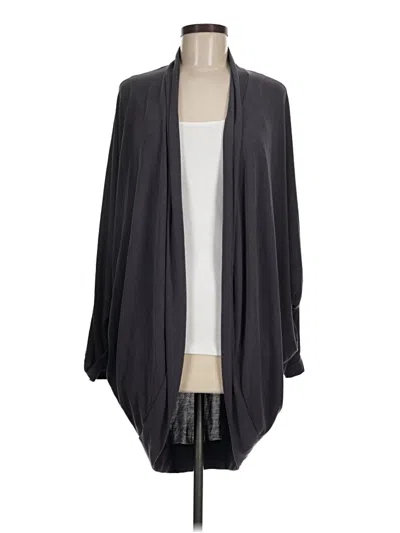 Pre-owned Mi Ami Kimono In Gray