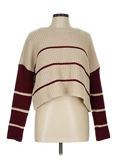 Pre-owned Mi Ami Pullover Sweater In Brown