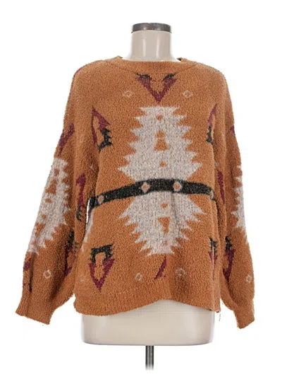 Pre-owned Mi Ami Pullover Sweater In Brown