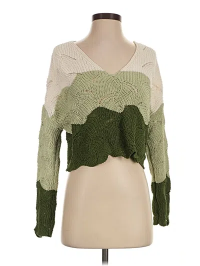 Pre-owned Mi Ami Pullover Sweater In Green