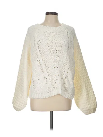 Pre-owned Mi Ami Pullover Sweater In Ivory