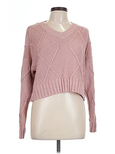 Pre-owned Mi Ami Pullover Sweater In Pink